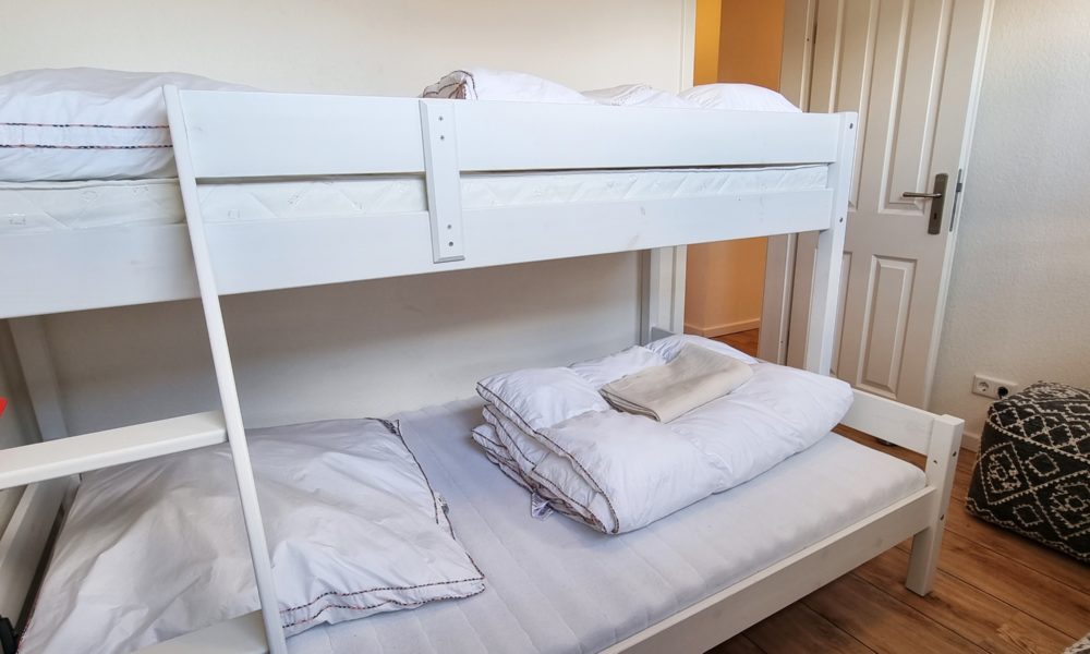 Etagenbetten in Wohnung 4