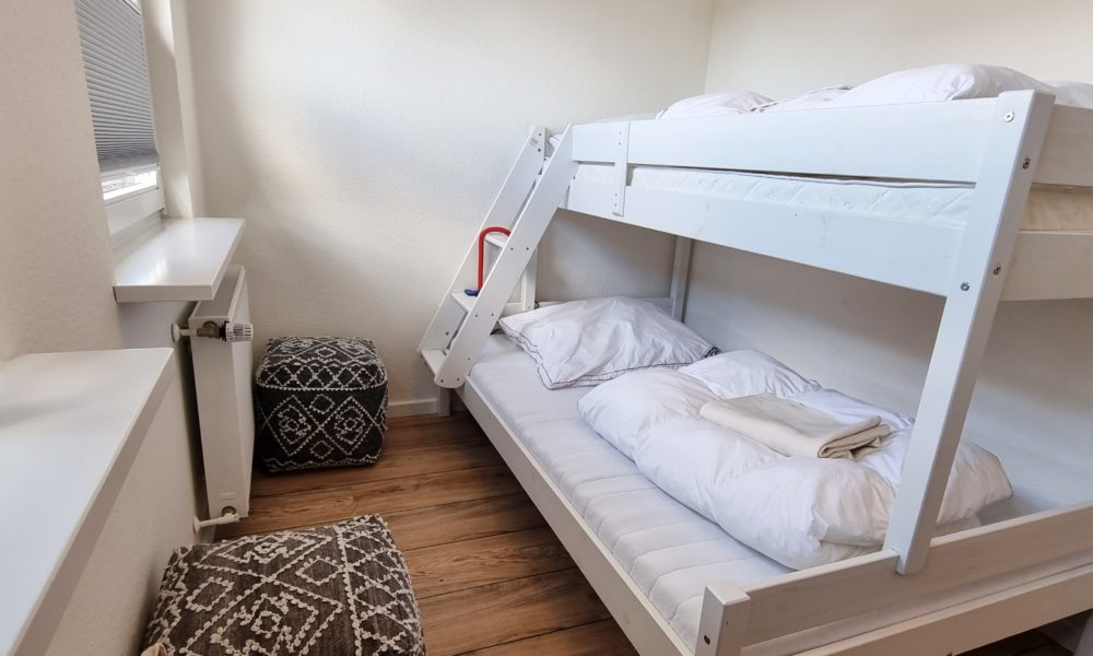 Etagenbetten in Wohnung 4